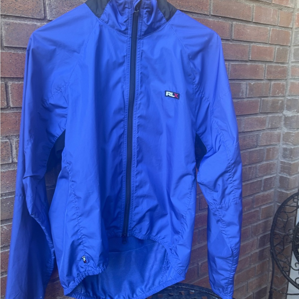 Polo by Ralph Lauren Blue Windbreaker Athletic Jacket